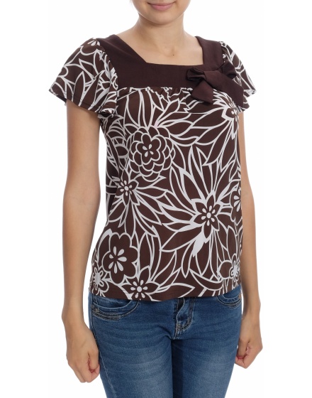 Дамска блуза с къс ръкав Prive