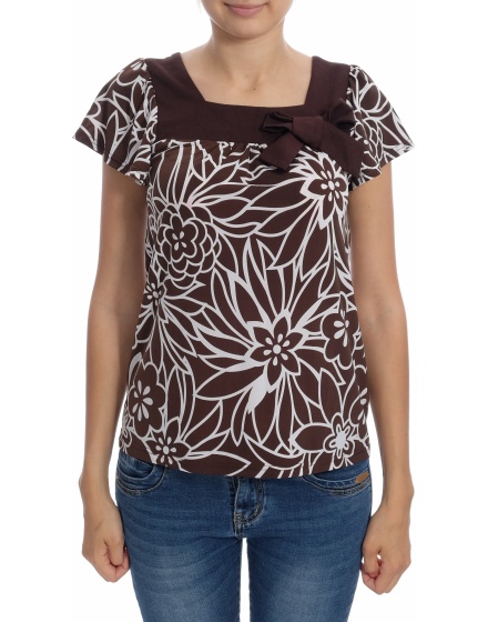 Дамска блуза с къс ръкав Prive