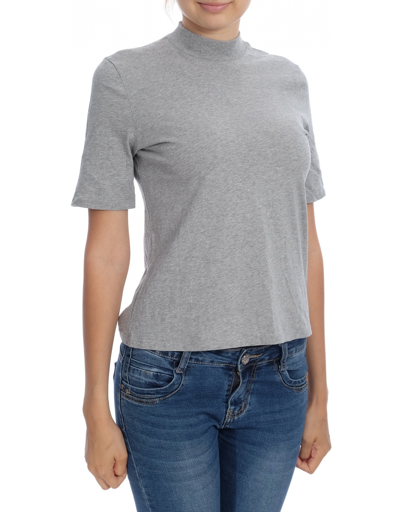 Дамска блуза с къс ръкав Pull & Bear