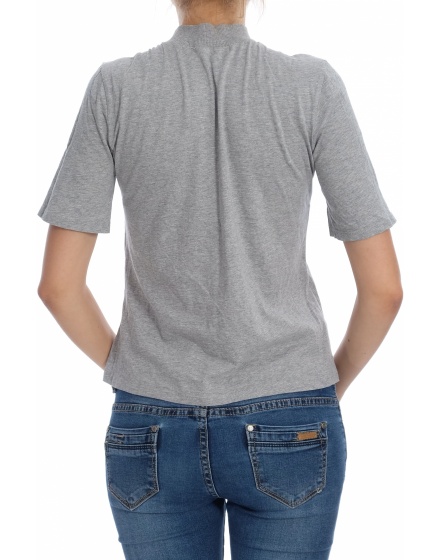 Дамска блуза с къс ръкав Pull & Bear