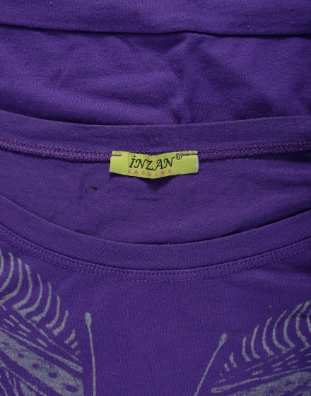 Дамска блуза с къс ръкав Inzan
