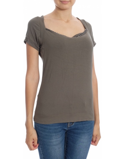 Дамска блуза с къс ръкав MEXX