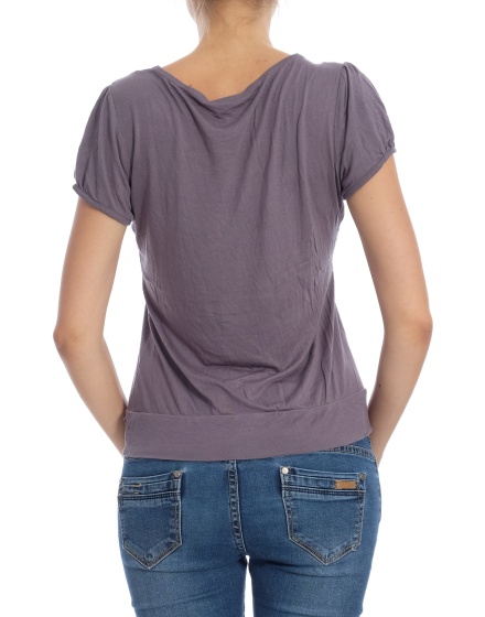 Дамска блуза с къс ръкав H&M