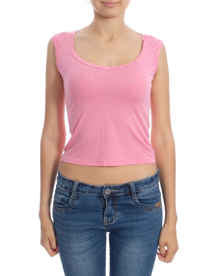 Дамска блуза с къс ръкав H&M