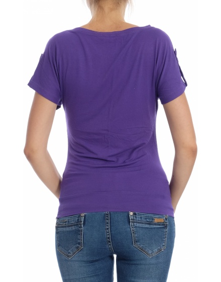 Дамска блуза с къс ръкав Inzan