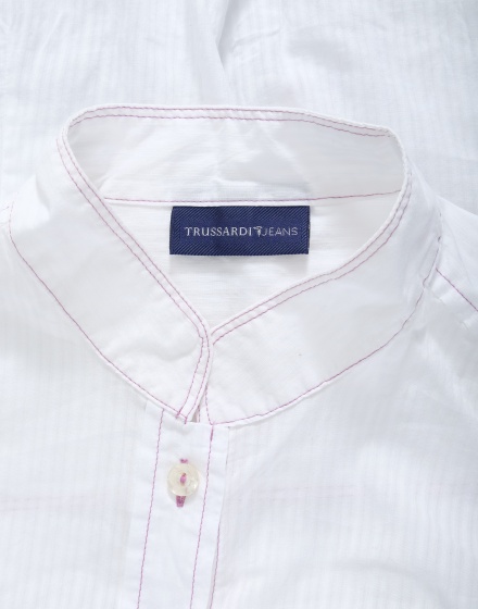 Дамска риза с къс ръкав Trussardi