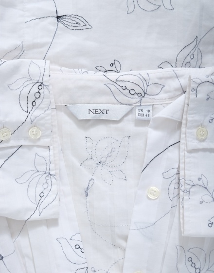 Дамска риза с къс ръкав Next