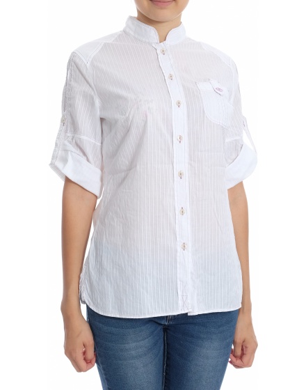 Дамска риза с къс ръкав Trussardi