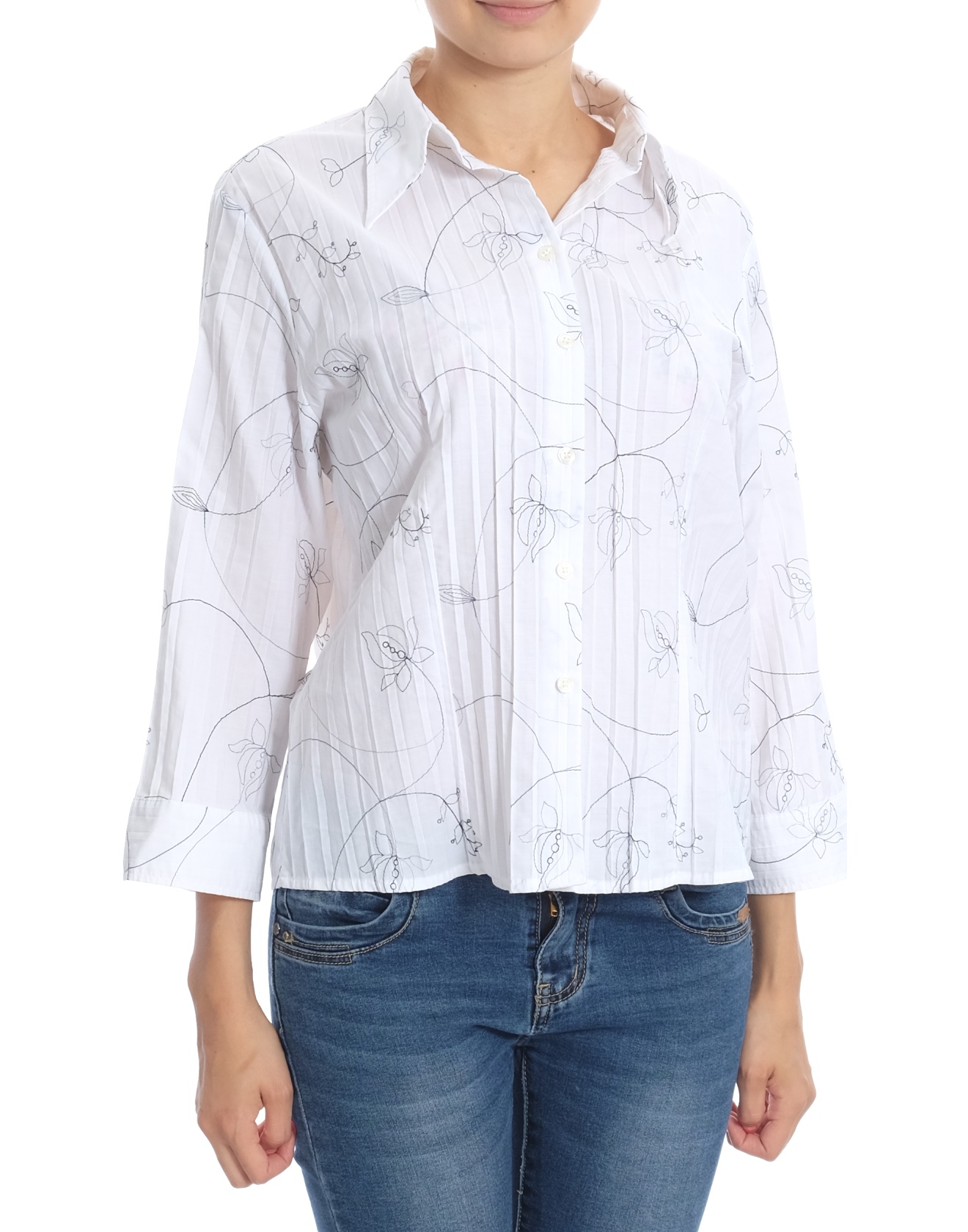 Дамска риза с къс ръкав Next