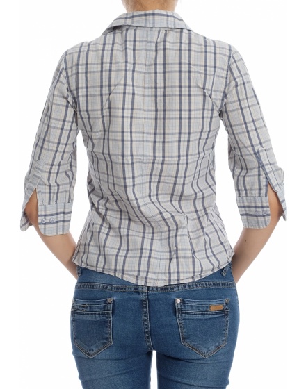 Дамска риза с къс ръкав H&M