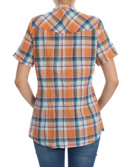 Дамска риза с къс ръкав