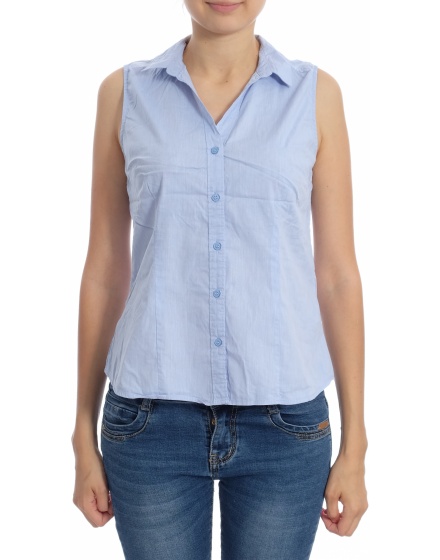 Дамска риза с къс ръкав H&M