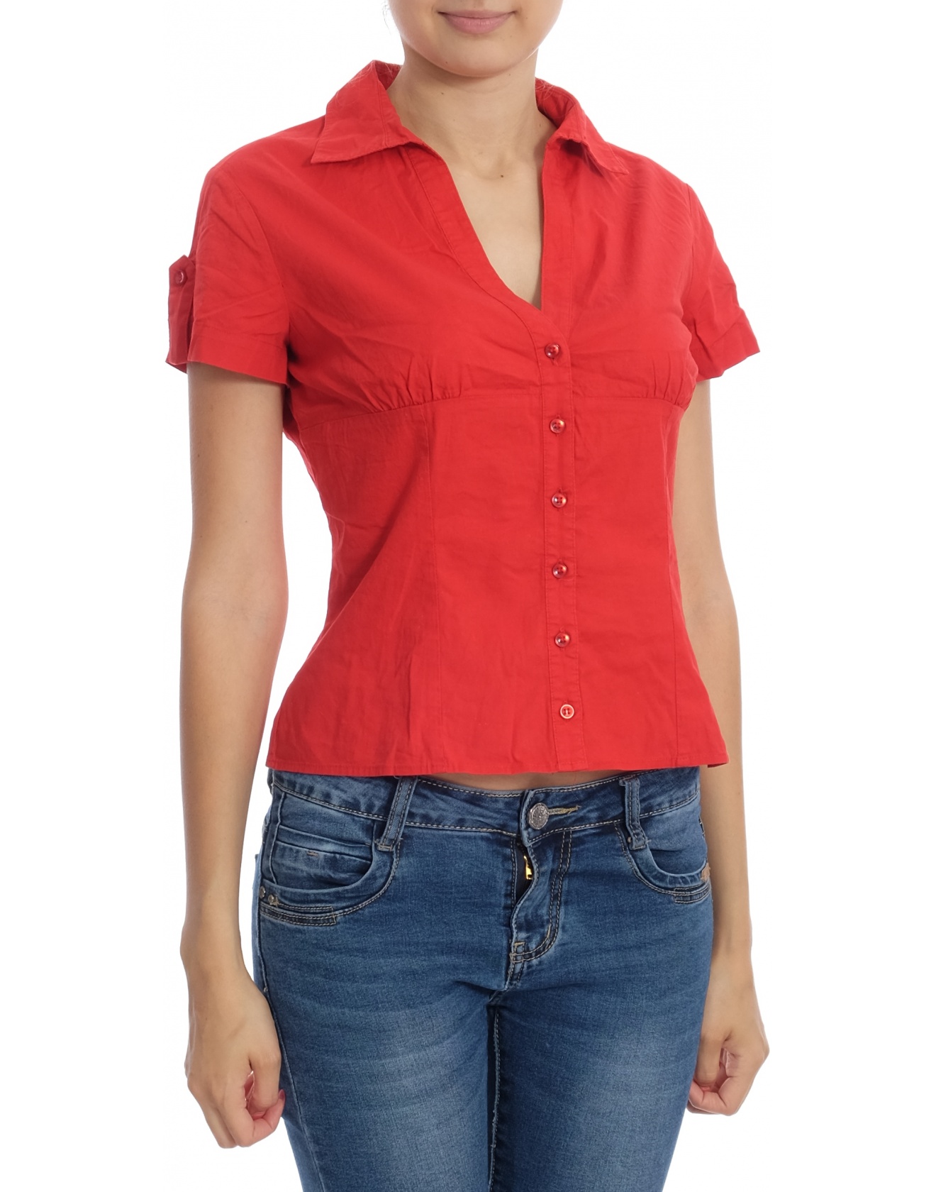 Дамска риза с къс ръкав On n'est pass des anges