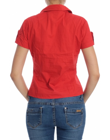 Дамска риза с къс ръкав On n'est pass des anges