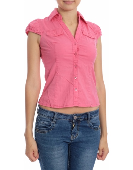 Дамска риза с къс ръкав Kenvelo