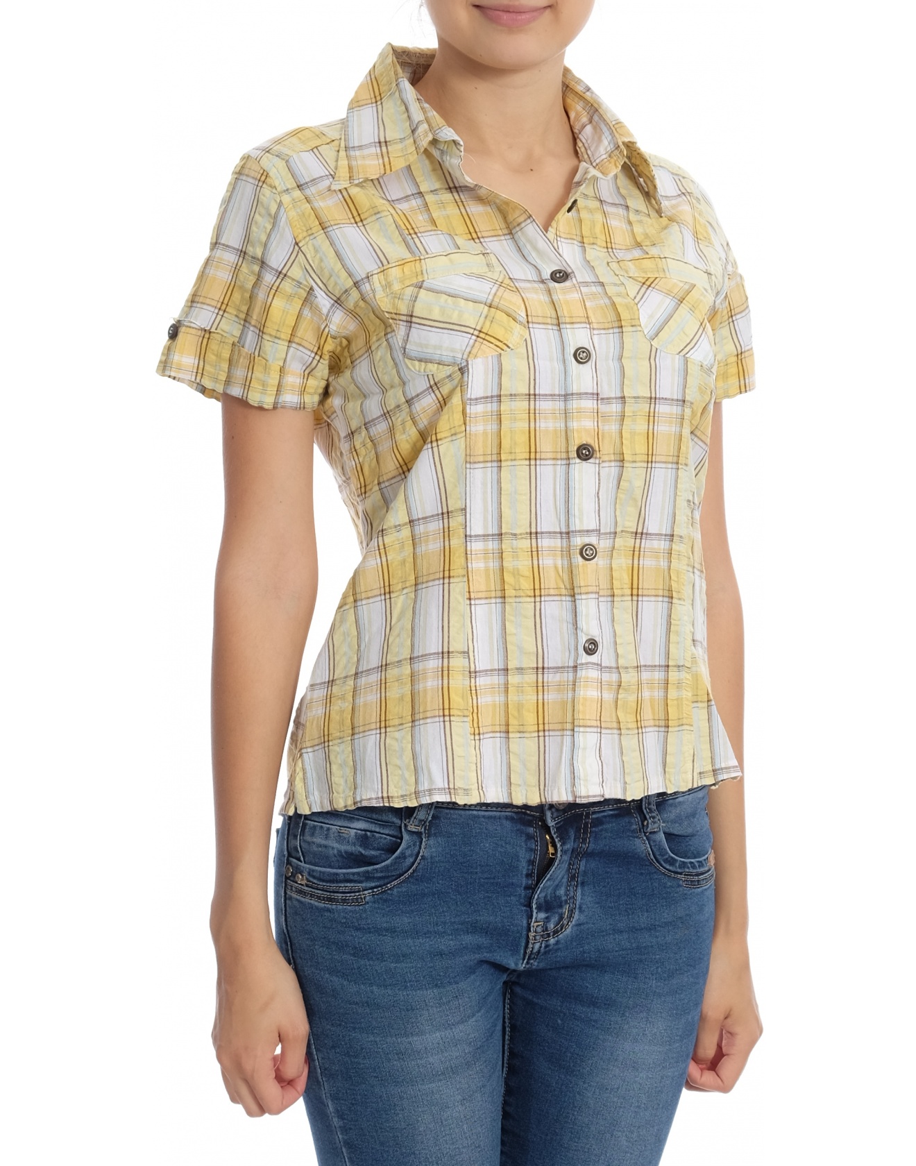 Дамска риза с къс ръкав Boule...