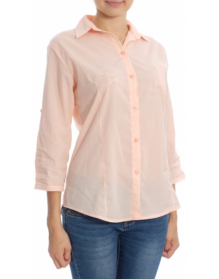 Дамска риза с къс ръкав Boutiqua