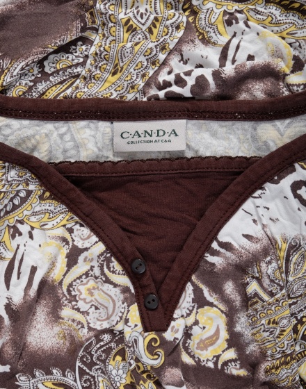 Дамска блуза с къс ръкав C.A.N.D.A