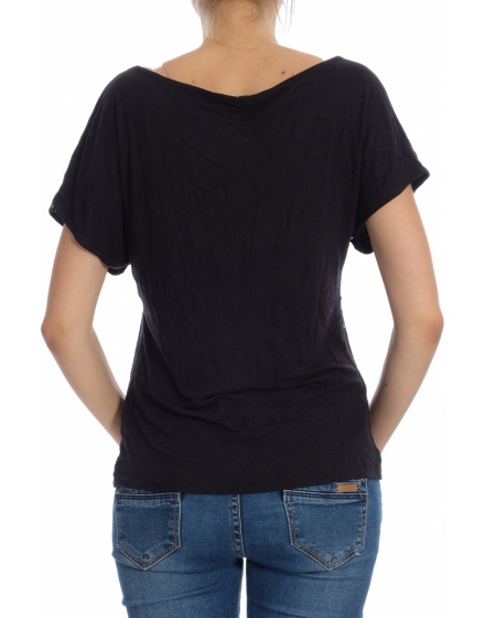 Дамска блуза с къс ръкав H&M