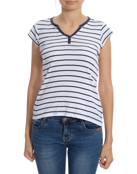 Дамска блуза с къс ръкав ESPRIT