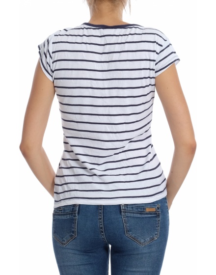 Дамска блуза с къс ръкав ESPRIT