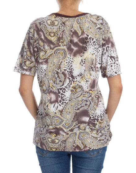 Дамска блуза с къс ръкав C.A.N.D.A