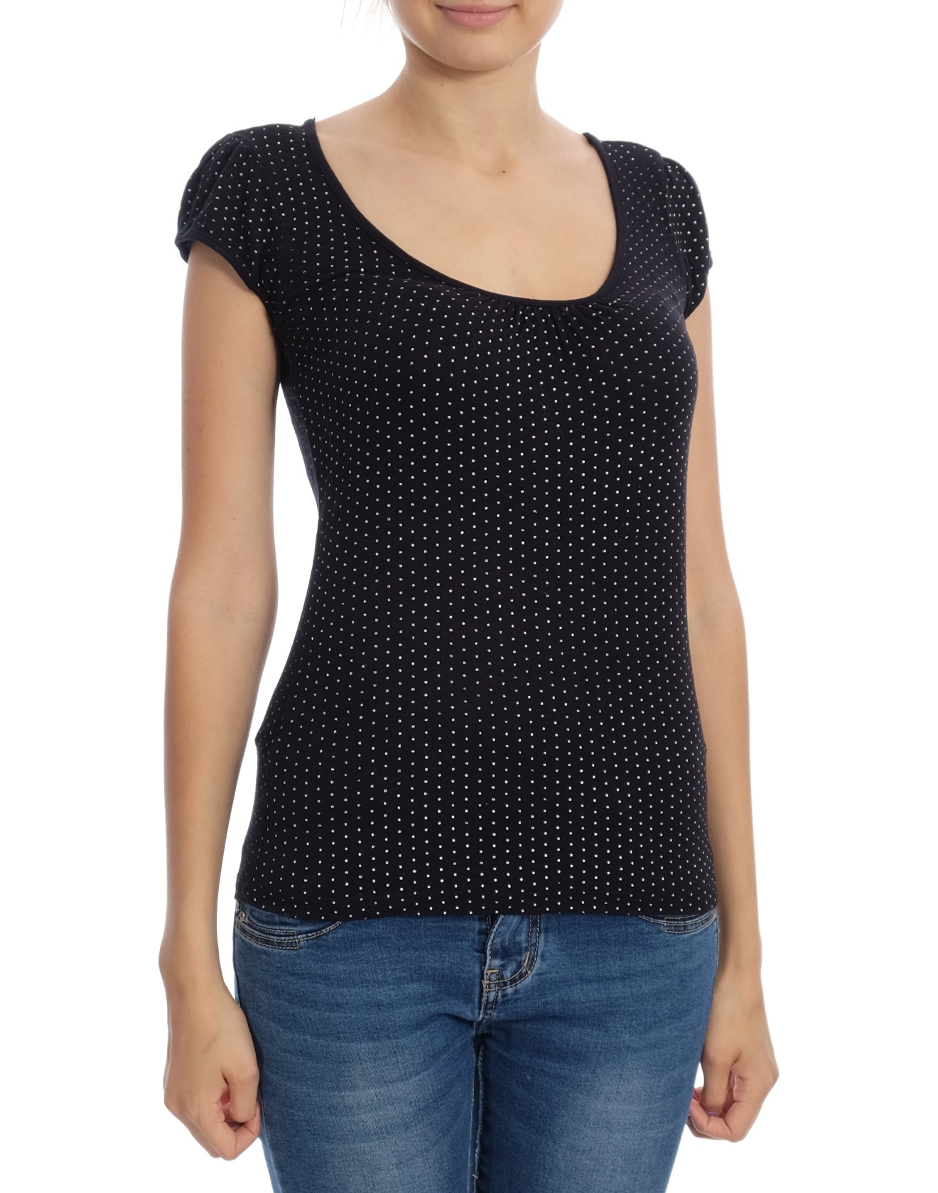 Дамска блуза с къс ръкав Amisu