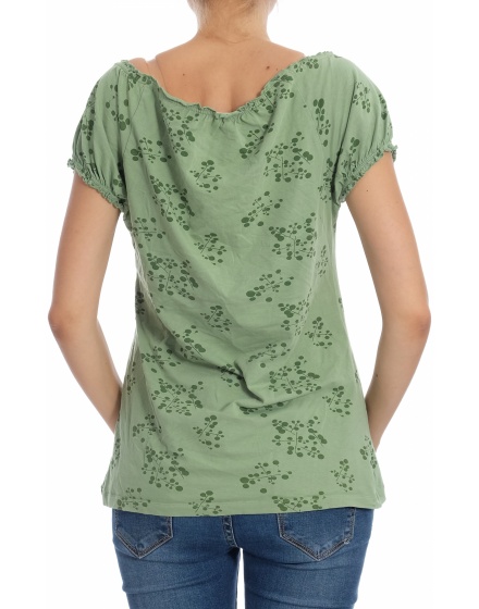 Дамска блуза с къс ръкав ESPRIT