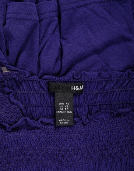 Дамска блуза с къс ръкав H&M