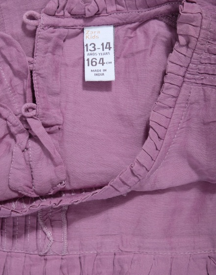 Дамска блуза с къс ръкав ZARA