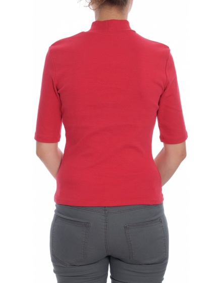 Дамска блуза с къс ръкав Bershka