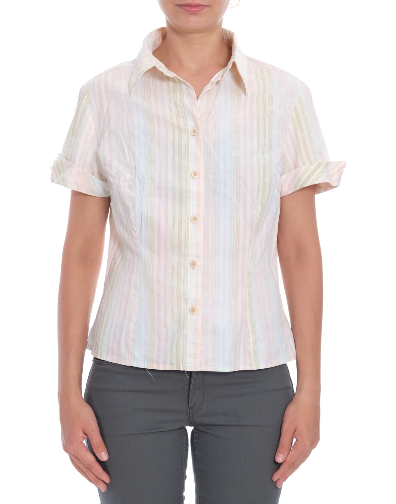 Дамска риза с къс ръкав Reserved