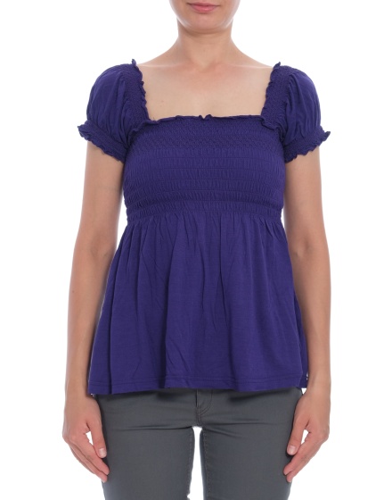 Дамска блуза с къс ръкав H&M