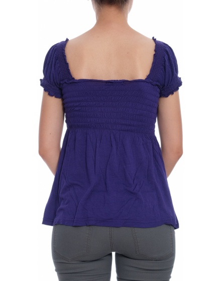 Дамска блуза с къс ръкав H&M