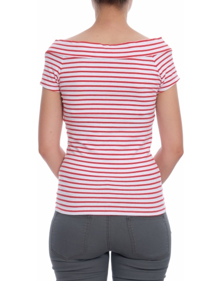 Дамска блуза с къс ръкав Terranova