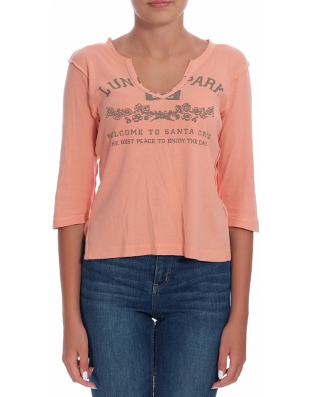 Дамска блуза с къс ръкав Soccx