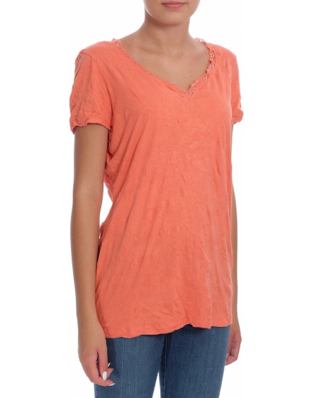 Дамска блуза с къс ръкав Tom Tailor