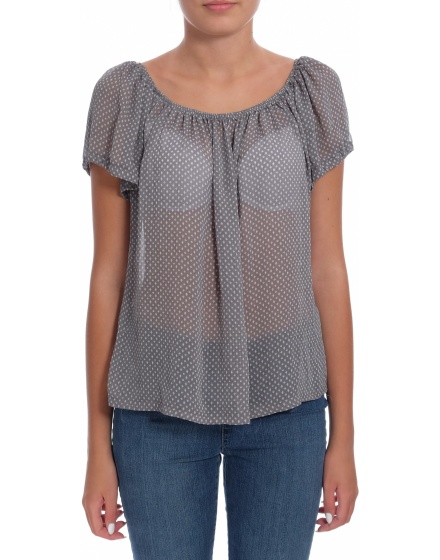 Дамска блуза с къс ръкав Pimkie