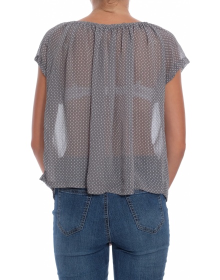 Дамска блуза с къс ръкав Pimkie