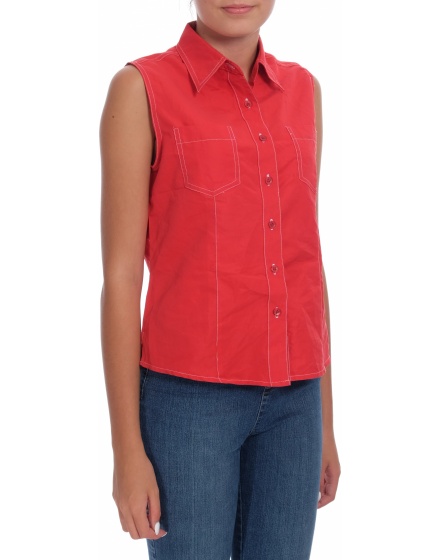 Дамска риза с къс ръкав Identic