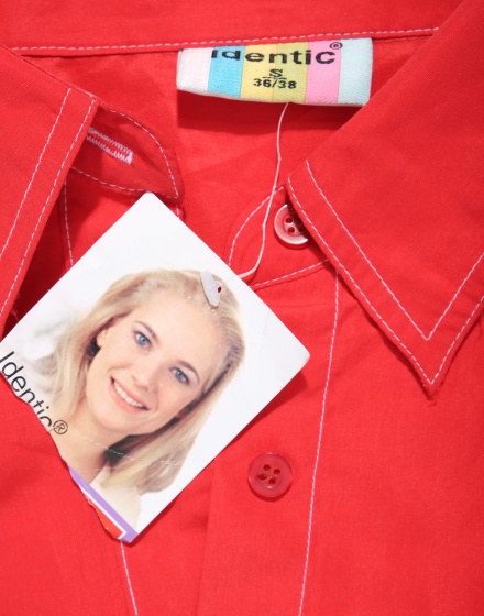 Дамска риза с къс ръкав Identic