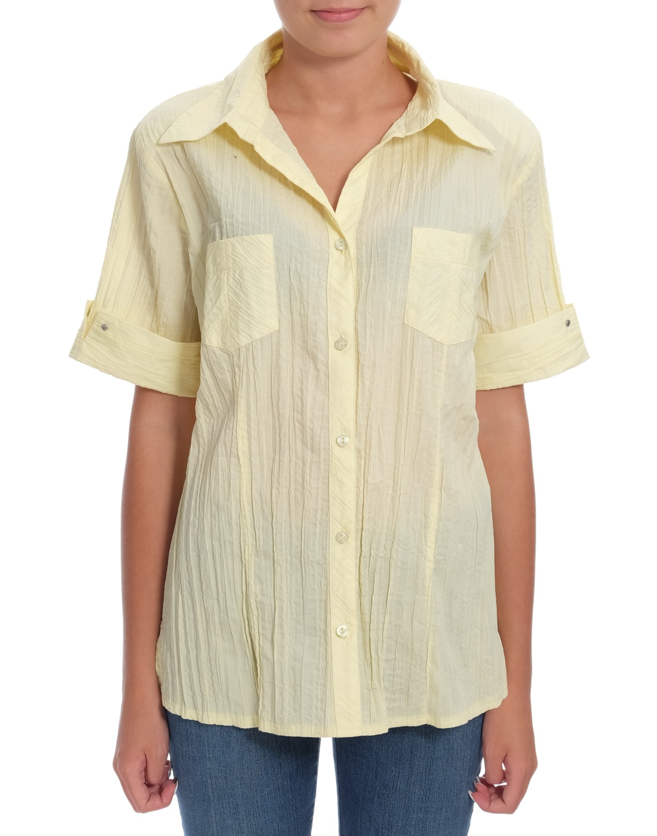 Дамска риза с къс ръкав Sure