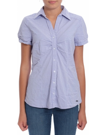 Дамска риза с къс ръкав Tom Tailor