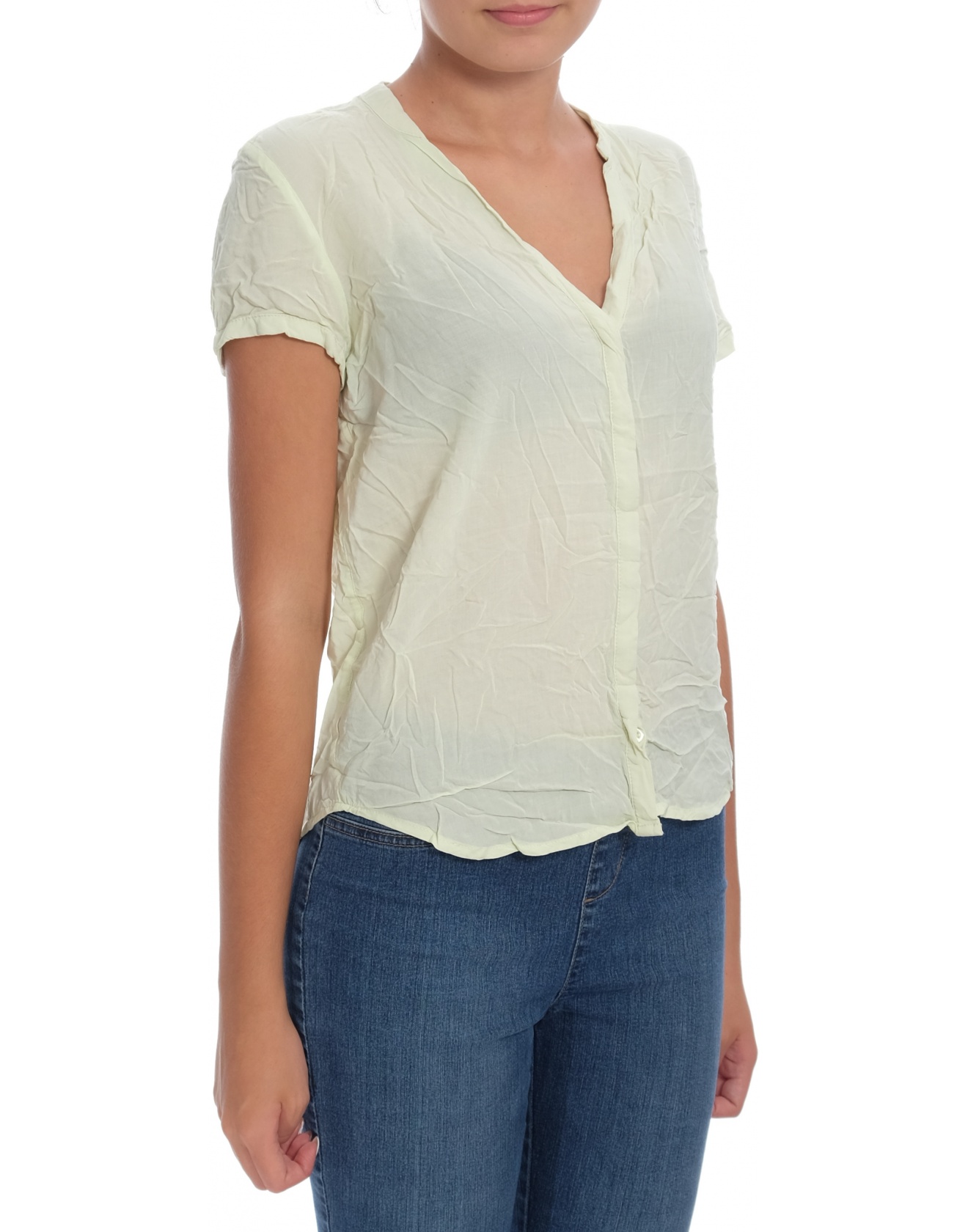 Дамска риза с къс ръкав EDC by ESPRIT