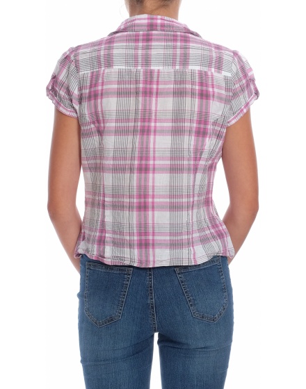 Дамска риза с къс ръкав Cache Cache