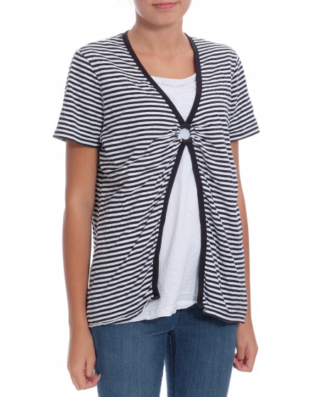 Дамска блуза с къс ръкав Concept E.B.