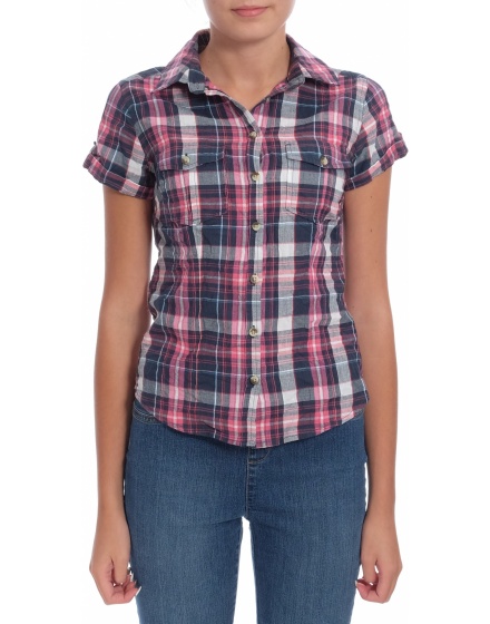 Дамска риза с къс ръкав Gemo