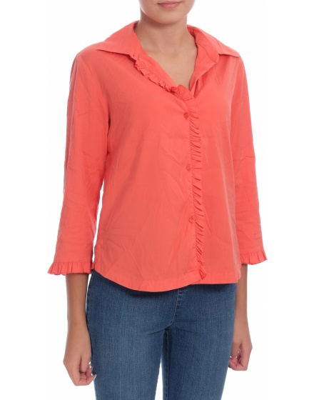 Дамска риза с къс ръкав Marc Aurel