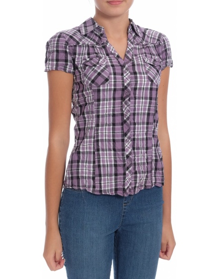 Дамска риза с къс ръкав Crash One