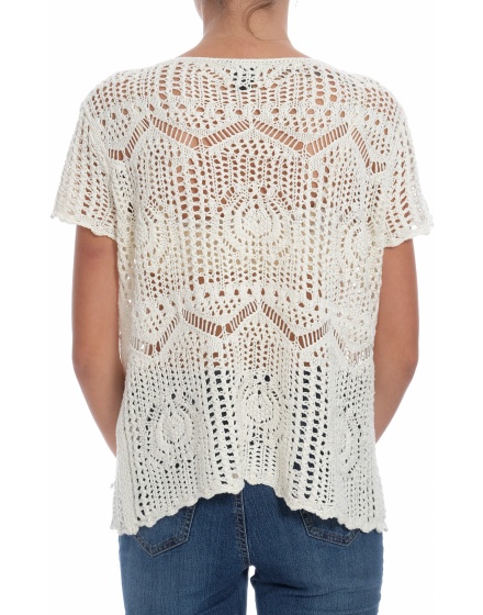 Дамска блуза с къс ръкав H&M